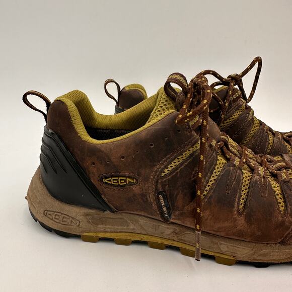 Keen Women's Bryce Leather Low Hiking Shoes Size 7 - Picture 2 of 9